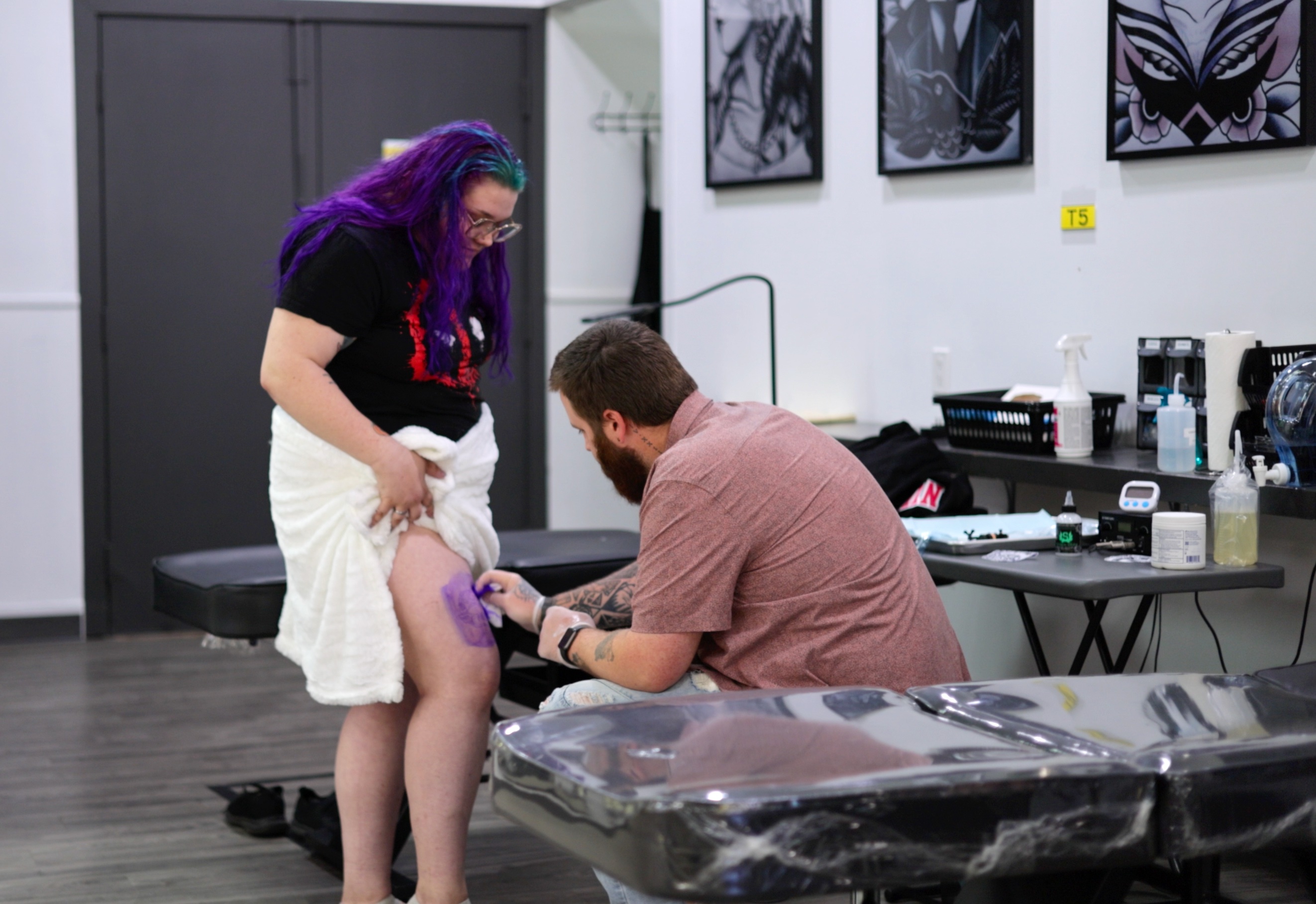 AB College of Body Art Student