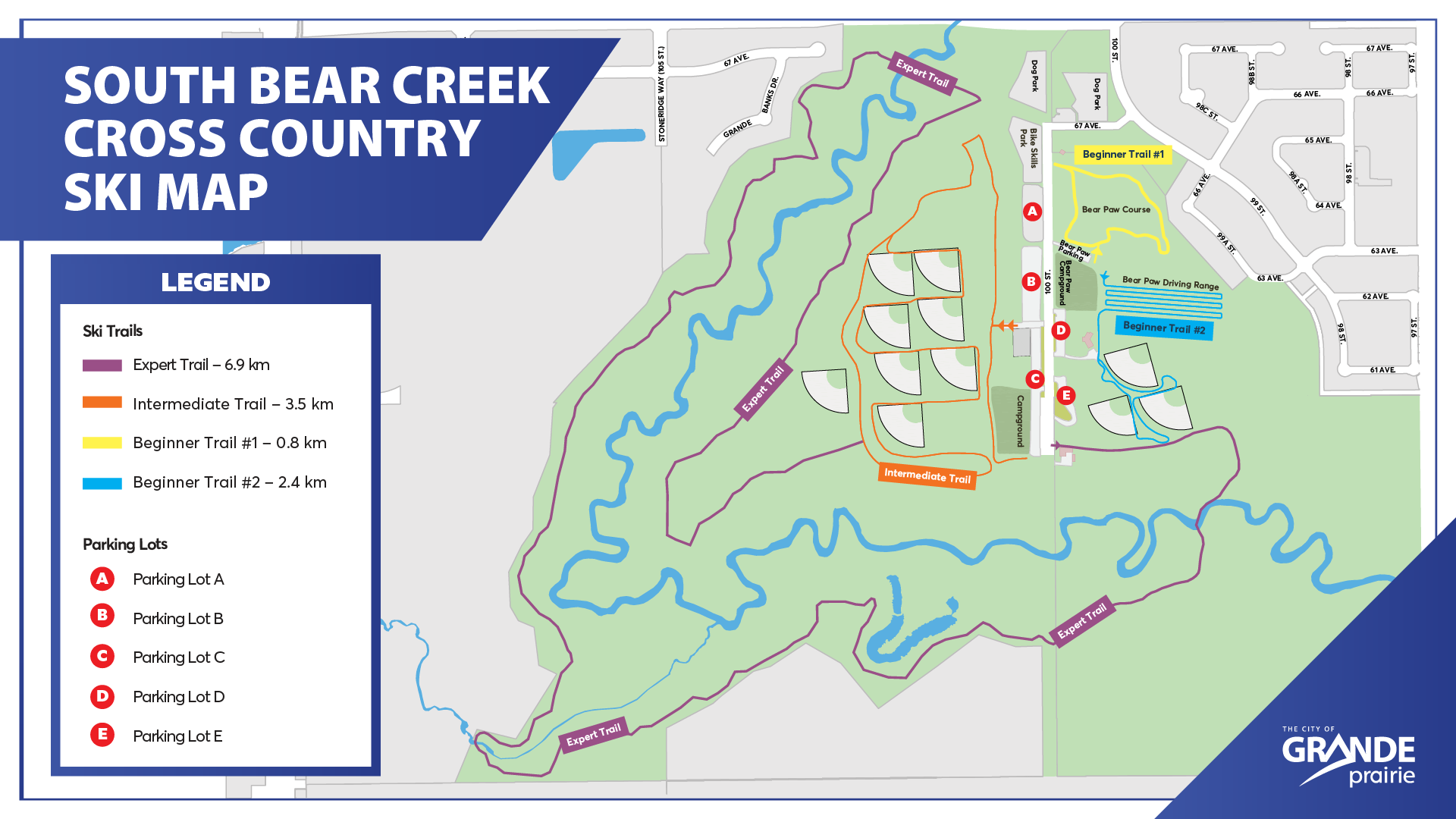 Cross Country Ski Map
