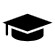 graduation cap icon