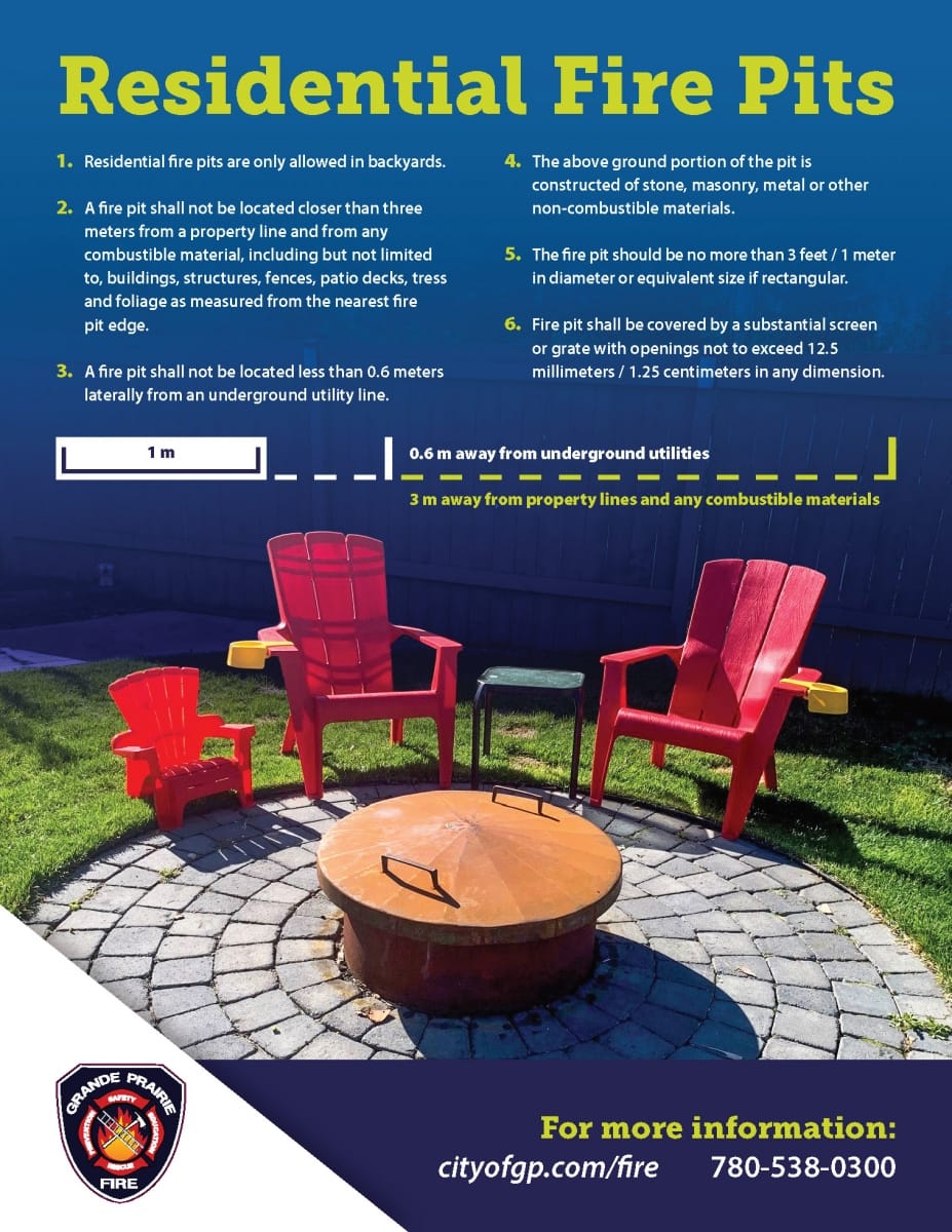 Residential Fire Pit Permits City Of Grande Prairie